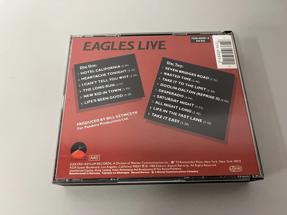 Eagles – Eagles Live - Doppel CD © 1980/? - Bild 4 von 4