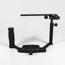 Kirk Enterprise Portrait Flash Bracket Grip Handle with Cold Shoe Quick Release