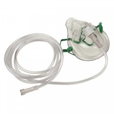 Allied Healthcare Oxygen Masks with 84 Inch Tubing, Adult, 1 Count, 64041