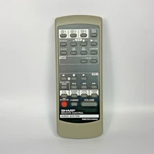 Sharp RRMCG0219AWSA Wireless Handheld Audio Player System Remote Control CD-BA