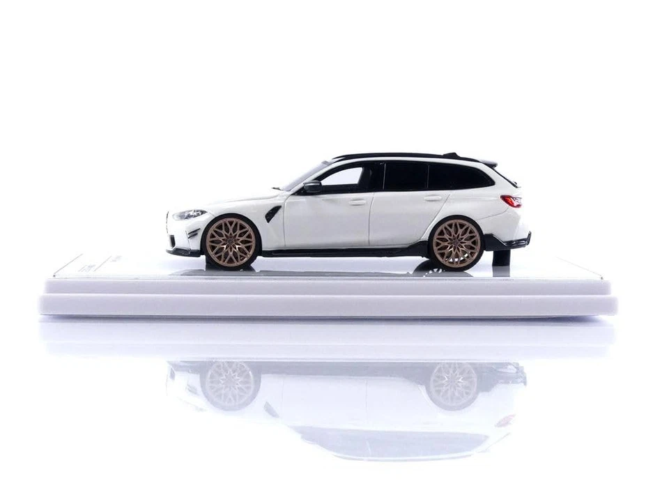 TSM MODEL 1/43 BMW M3 M Performance Touring (G81) Alpine White - Image 3 of 4