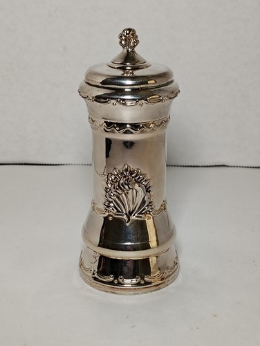20th Century Baroque By Godinger Silver Plated Pepper Mill