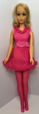 VINTAGE BARBIE WALKING JAMIE SEARS EXCLUSIVE ON FRANCIE BODY WEARING PINK POWER