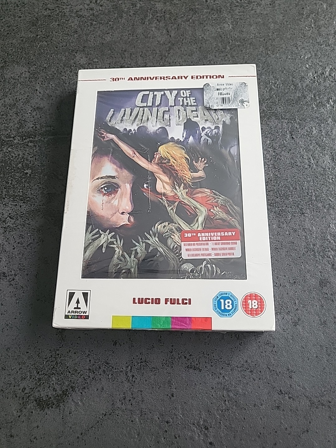 City Of The Living Dead DVD Windowbox Arrow VIDEO NEW But Outerbox Creased