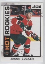 2012-13 Score Hot Rookies Jason Zucker #545 q4p