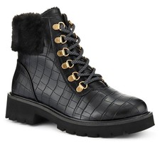 Pavers Warm Dual-Fasten Ankle Boots - Size