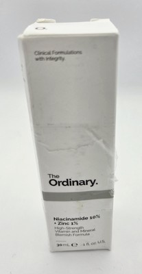 Orig. The Ordinary 30ml Niacinamide 10% + Zinc 1% Neu & Ovp hochwirksames Serum 