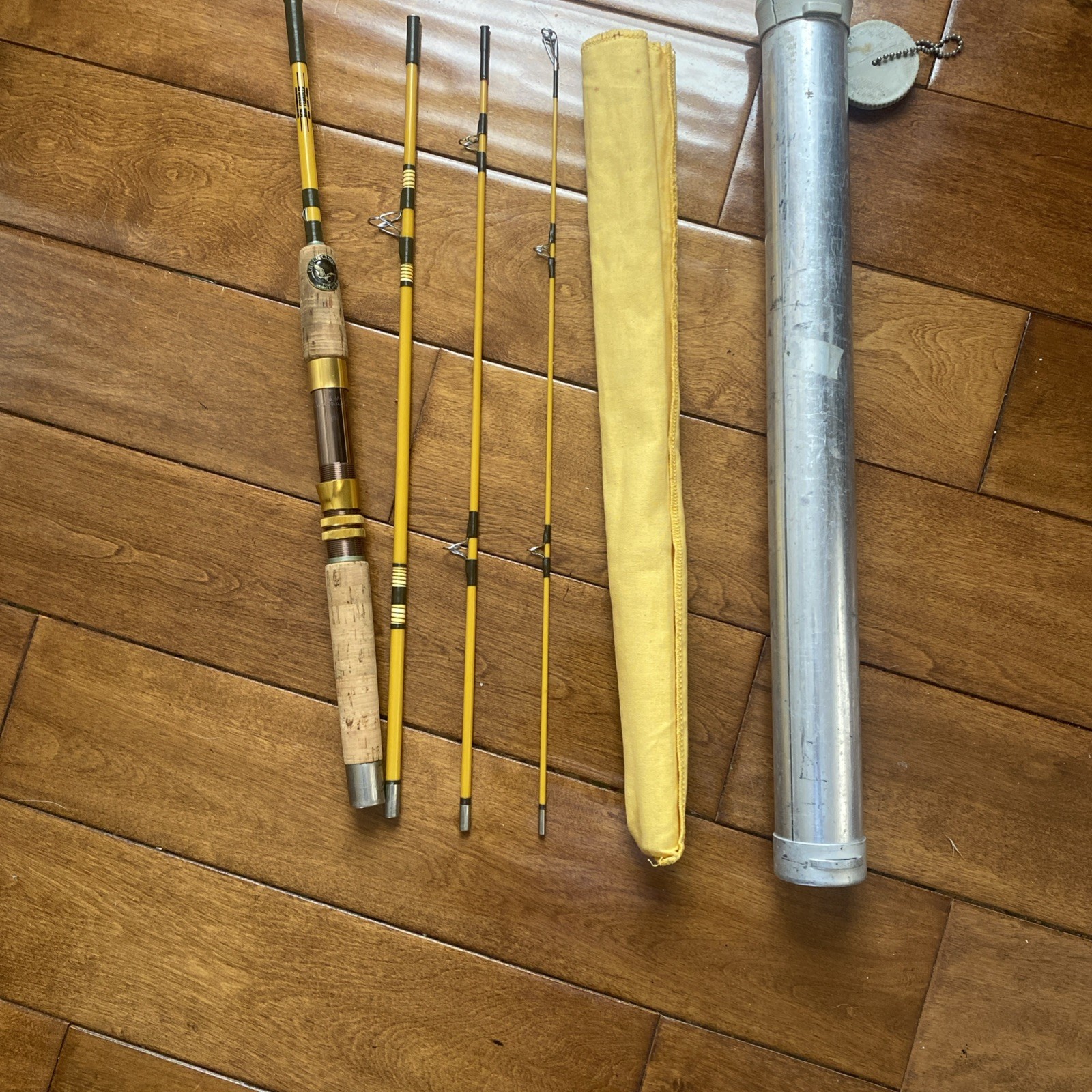 Vtg EAGLE CLAW Wright McGill TRAILMASTER M4TMS 6 1/2 ft Spin