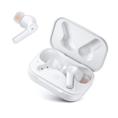 Donner Noise Cancelling Earbuds Wireless Bluetooth 5.2 w/ 4 Mic Clear Call White