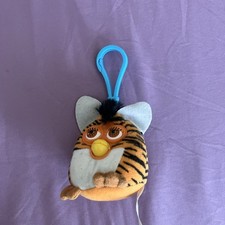 2000 McDonald's Happy Meal Toys TIGER FURBY Keychain Backpack Clip Plush Vintage