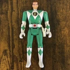 1993 Bandai Vintage Power Rangers Green Ranger 5.5" Head Flip Action Figure