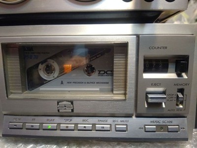 Victor KD-A55 Cassette Deck SA Head Super ANRS Metal HiFi Vintage