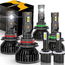 Compatible for 1999 2000 2001 2002 Chevy Silverado Light Fog Bulbs, 6000K Lig...