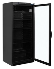 NordCap COOL-LINE Umluft-Gewerbekühlschrank UKS 620-G BLACK