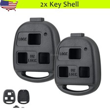 2 For Lexus Rx300 Rx330 Rx350 Es300 Gx470 Sc430 Rx400h Remote Key Fob Shell Case