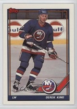 1991-92 Topps Derek King #455 0a4