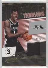 2018-19 Absolute Memorabilia Rookie Threads Level 3 21/75 Lonnie Walker IV 3p7