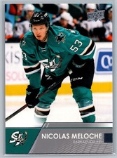 #71 Nicolas Meloche 2021-22 Upper Deck AHL San Jose Barracuda