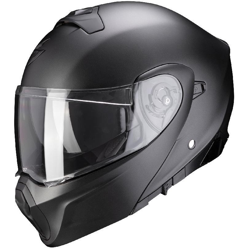 Casque Modulable EXO-930 SMART SOLID Scorpion Moto Scooter Intercom