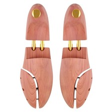 Cedar Shoe Tree for Men Women Red Cedar Wooden Shoe Trees with Twin Tubes