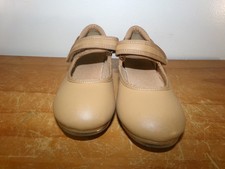 Dance Pre-Owned Dance Tap Shoes Kids 12M Mary Jane easy Strap Tan