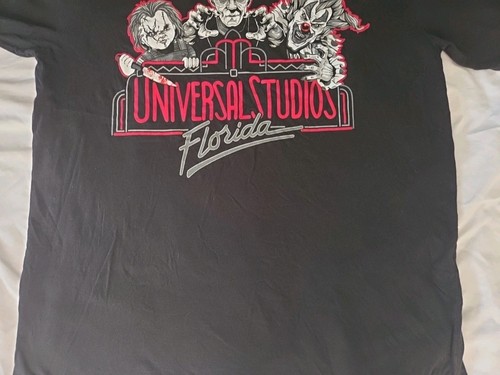 Universal Orlando Halloween Horror Nights Shirt T-Shirt 2021 XL Black - Picture 3 of 18