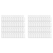 360 PCS Sublimation Keychains in Bulk, Sided Heat Transfer Sublimation8270
