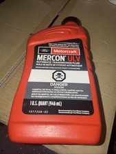 2 Quart Auto. Trans. Fluid Genuine Ford Motorcraft Xt12qulv Mercon Ulv 2 Quart Auto. Trans. Fluid Genuine Ford Motorcraft Xt12qulv Mercon Ulv