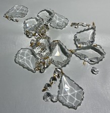10 CHANDELIER CRYSTAL Pendant Sun Catcher Prism Part 3"
