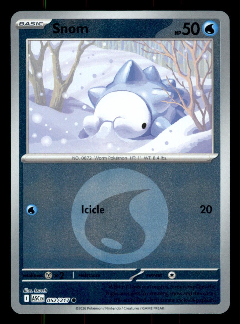 Snom Normal Common ME: Ascended Heroes 052/217 NM