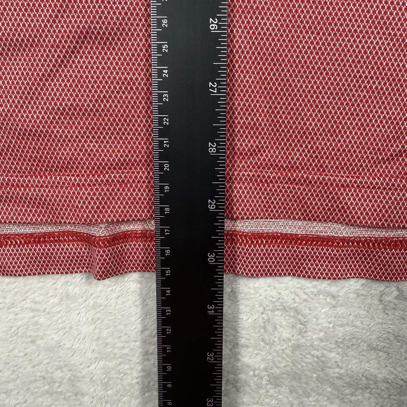 Brooks Brothers Polo Shirt Mens XL Red St Andrews Links Golf 100% Cotton Classic thumbnail 7