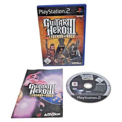 Guitar Hero III Legends of Rock PS2 Sony PlayStation 2 DragonForce Slash