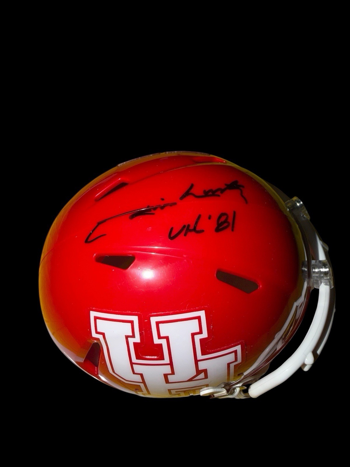 Jim Nantz Autographed Signed Houston Cougars MINI HELMET NFL CBS MASTERS ANNOUNCER JSA 