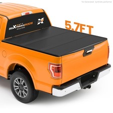5.7ft Hard Tonneau Cover For Dodge Ram 1500 2009-2026 Fiberglass Wled Lamp