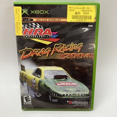 IHRA Drag Racing 2004 Microsoft Xbox Video Game Complete W/ Manual - Tested