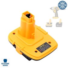 Versatile 18V to 20V  M-18 Battery Adapter for DeWalt  Milwaukee Tools