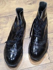 British Army Drill Ammunition Boots Ammo Boots Size 10m