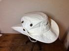 7 3/4~TILLEY ENDURABLES~Aussie~SNAP-UP SIDES~White~BOONIE Hat~COTTON~ReadLabel — photo 1