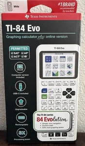 Texas Instruments TI-84 Calculatrice de graphique scientifique Evo