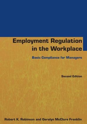 Employment Regulation in the Workplace - 2nd Edition