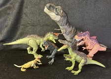 Lot of 6 Dinosaurs Mattel Jurassic World Park Toy Figure Dino Action Figures