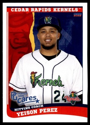 2023 Yeison Perez Choice Minor League RookieTwins Cedar Rapids Kernels