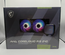 MSI MAG Coreliquid A13 240 AIO CPU Cooler ARGB Liquid LGA 1851 1700 AM5 AM4 New