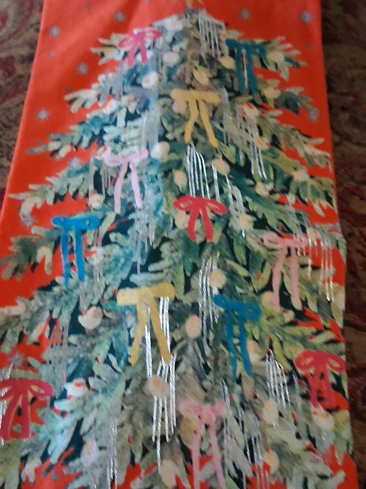 ANTHROPOLOGIE DISH TOWEL GRAND CHRISTMAS TREE DISHTOWEL ❤️ BEAUTIFUL NEW - Image 2 of 4
