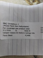 Valspar Classic Int Walls & Ceilings Silk Colour: Fava Bean 5L