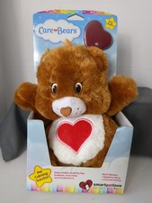 Care Bears 2016 Plush Baby / Pet Calming Heart Beat Smart Love Tenderheart READ