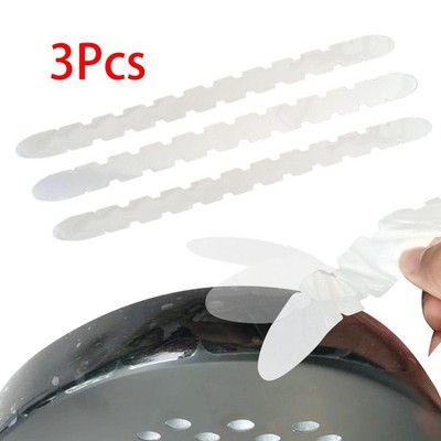 3 Stück Tennis Paddle Head Tape 34 cm x 3,6 cm Schlägerschutzband Aufkleber