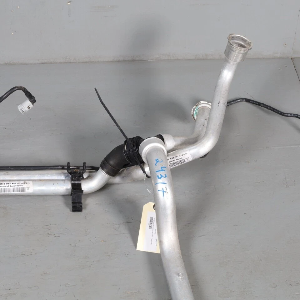 12-19 Porsche 911 991 Boxster Cayman 981 718 Front Radiator Cooling Pipes OEM Us Foto 2 de 4