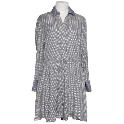 Tommy Hilfiger, Blusenkleid, Größe: 44, Blau/Weiß/Mehrfarbig, Viskose #m78