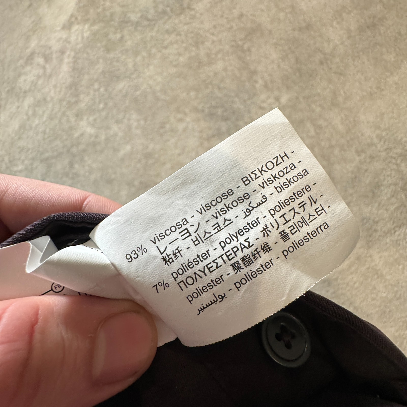 Zara Shorts Womens 32 Brown Trouser Short High Rise Viscose 11" Preppy Casual thumbnail 3